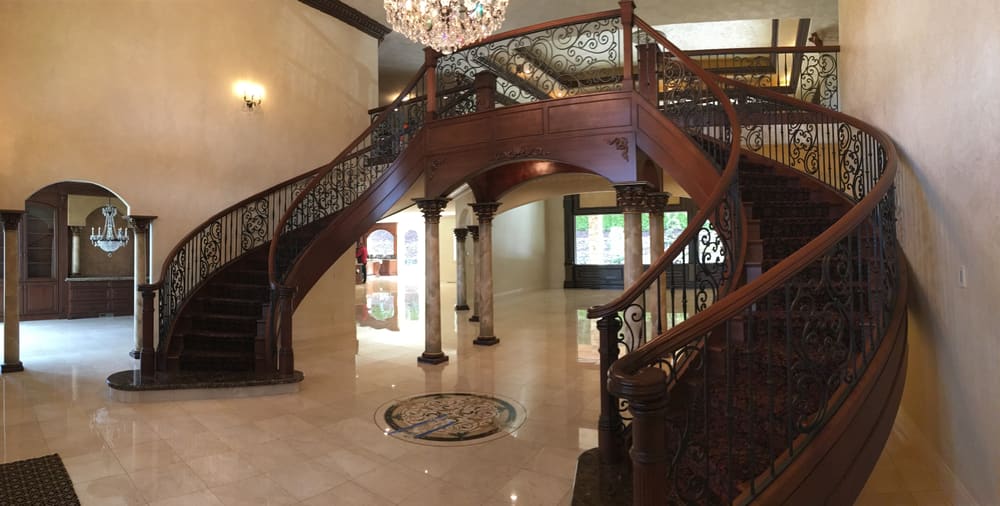 Curved & Grand Stairs