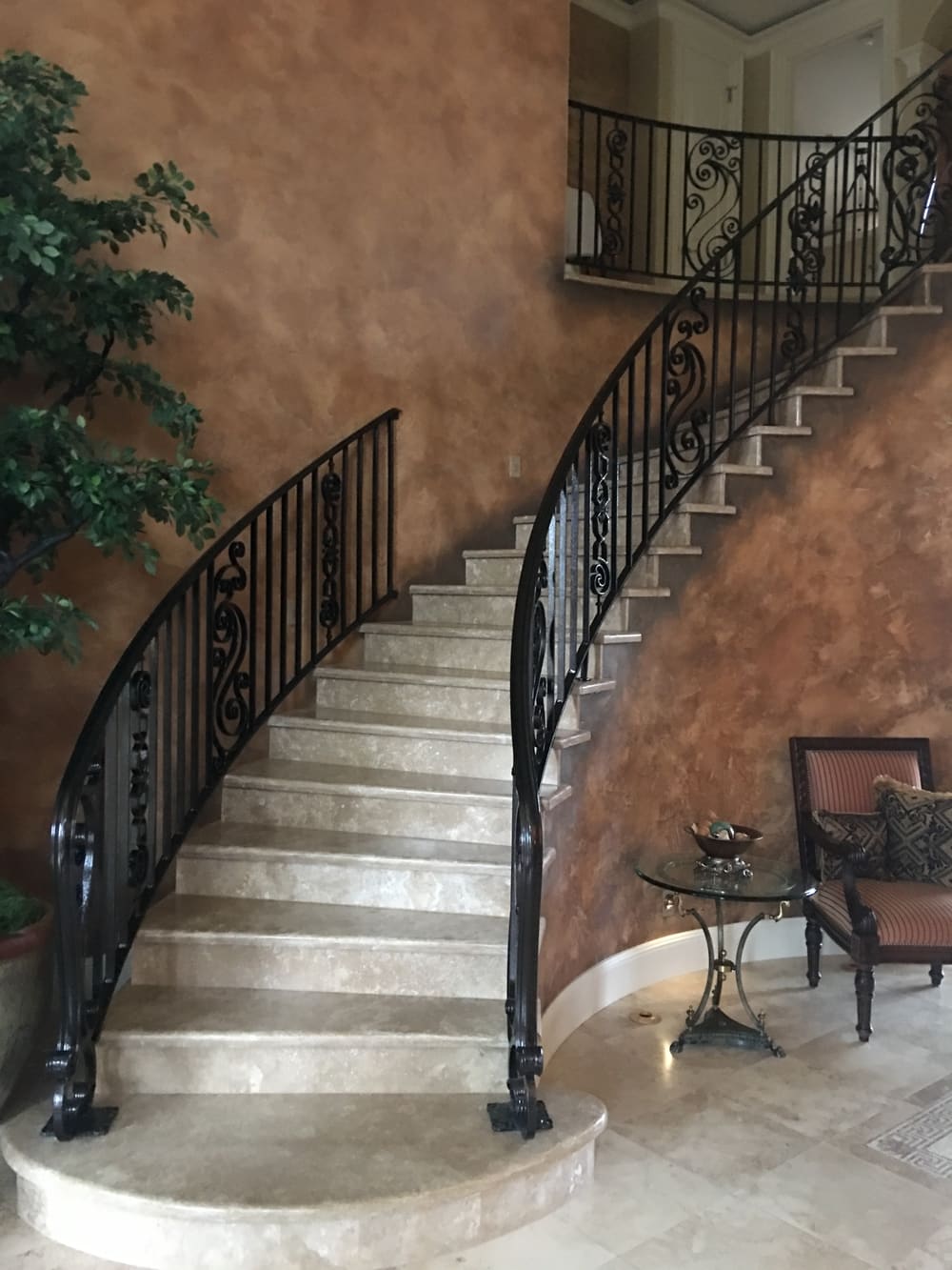 Curved & Grand Stairs